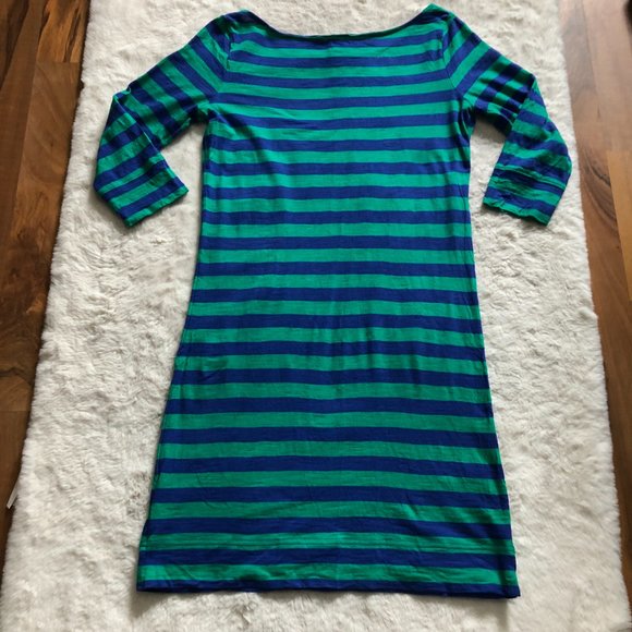 Lilly Pulitzer Cassie striped 100% cotton 3/4 sleeve dress size small - Picture 3 of 8